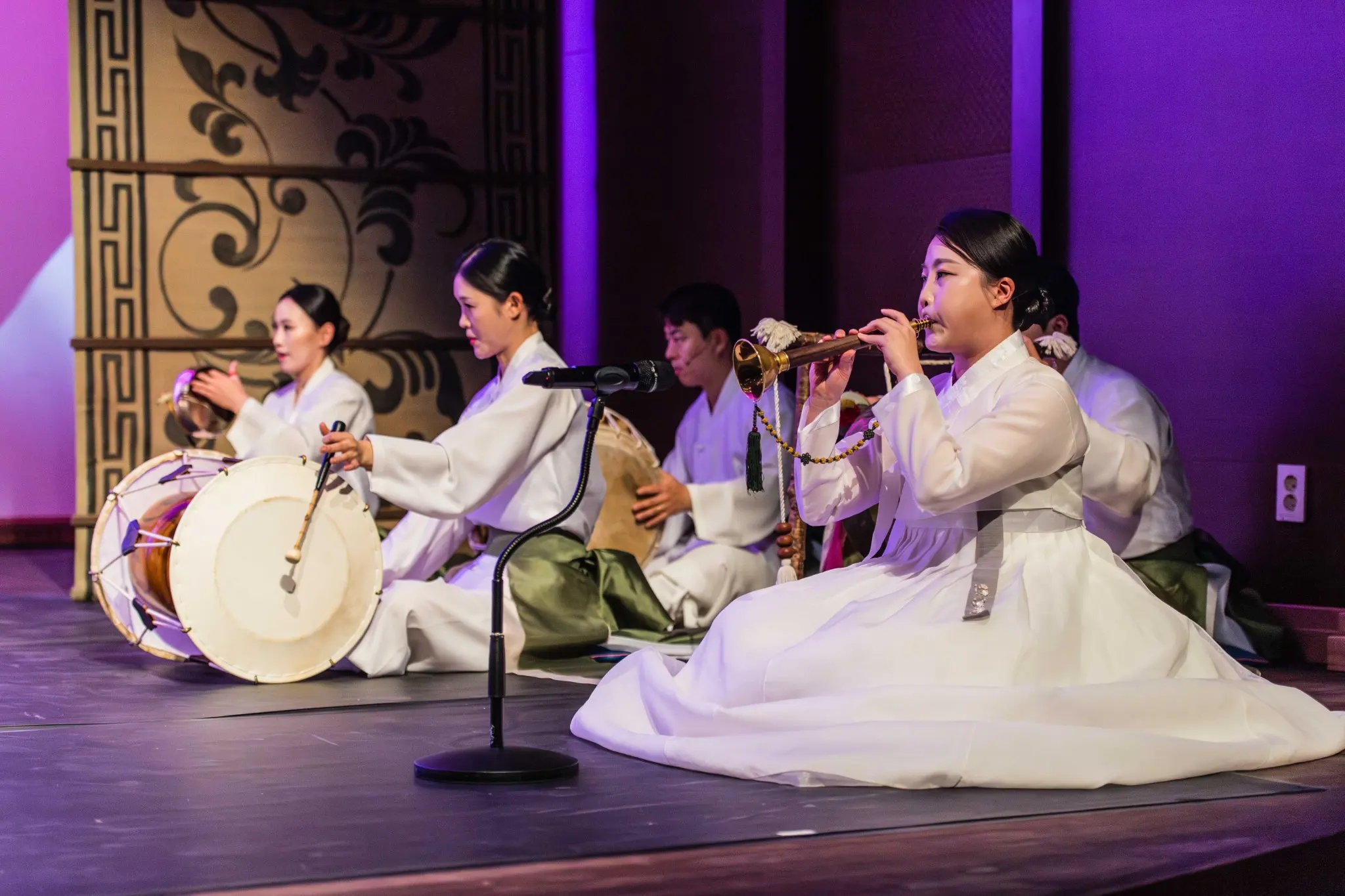 Korean traditional music live performance